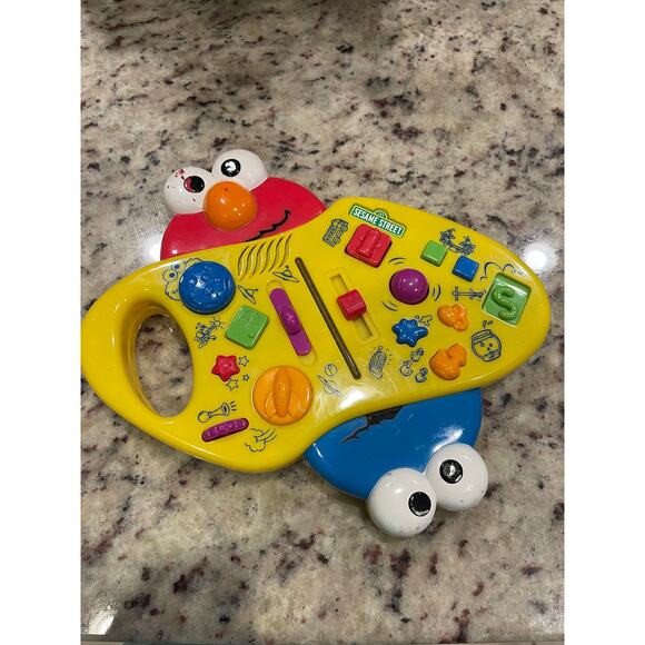 2003 Sesame Street Giggle Sound Station Cookie Monster and Elmo Non-Working - Picture 4 of 7